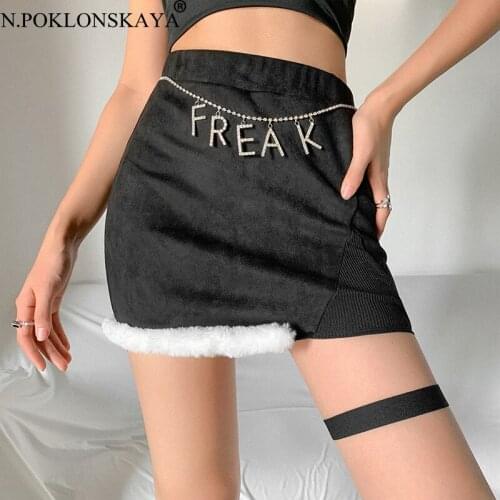 Женские осенние юбки N.POKLONSKAYA China At AliExpress