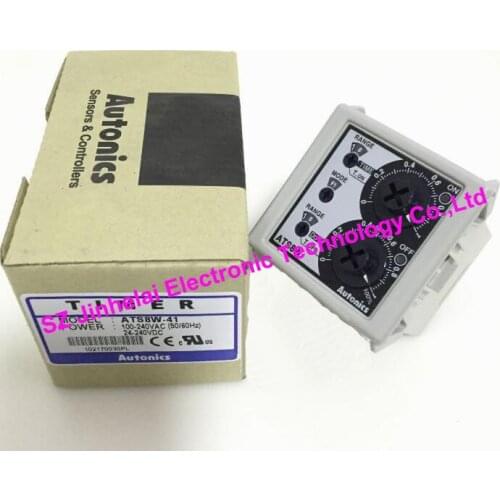 Authentic original ATS8W-41 AUTONICS TIME RELAY 100-240VAC/24-240VDC