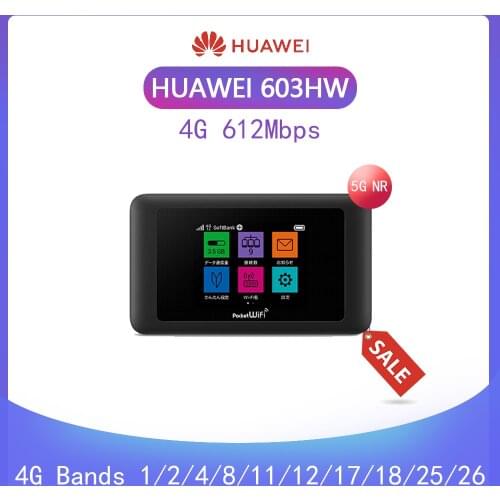 Unlocked Huawei 603HW Pocket WiFi 4g mobile mini router wifi portatil repetidor 5g wifi router with sim card sl