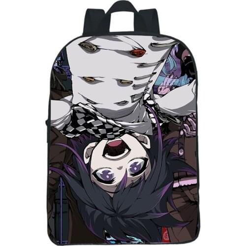 Anime Danganronpa Backpack Kindergarten Backpack Kids Kawaii Travel School Bag Bear Bookbag Boys Girls Bag Fashion Rucksack