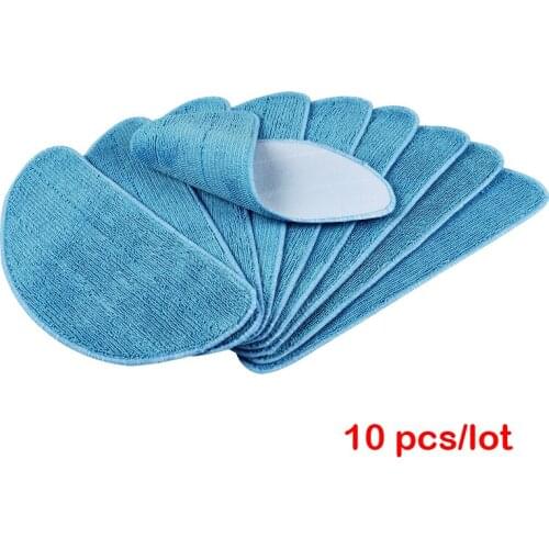 10 pcs Mop Cloth for CHUWI V3+ ilife v5 pro V5 CW310 for chuwi ilife v5 intelligent robotic vacuum cleaner