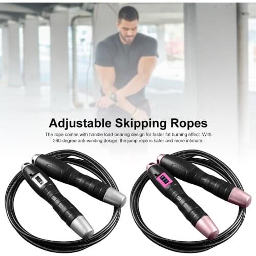 Jump Rope Adjustable Skipping Ropes Training Toys For Children And Adults Excercise And Fitness Workout Equipments Skipping