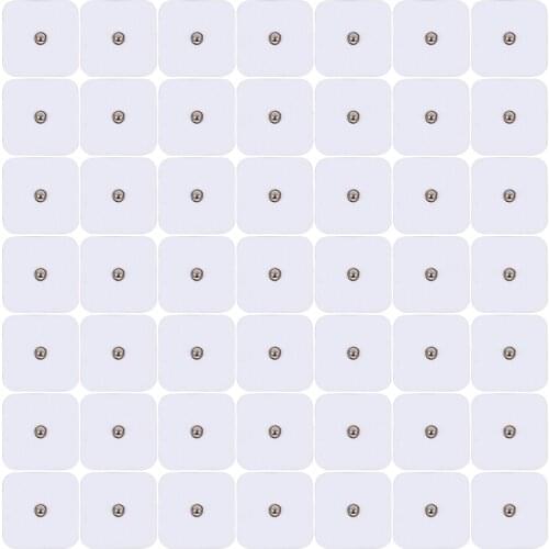 TENS Electrode Pads Self Adhesive Replacement Non-woven Fabric Physical Therapy Reusable TENS Unit Patches Pad Massager Relax