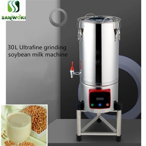 30L commercial soya bean milk extracting machine tofu machine soybean milk machine rice paste grinder machine soymilk juicer