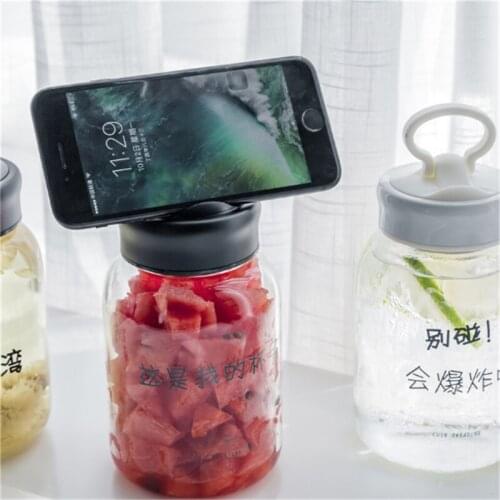 Special Water Bottle With Tea Infuser Portable Water Bottle With Silicone Rope Personality Character Glass Water Bottle Kid Gift