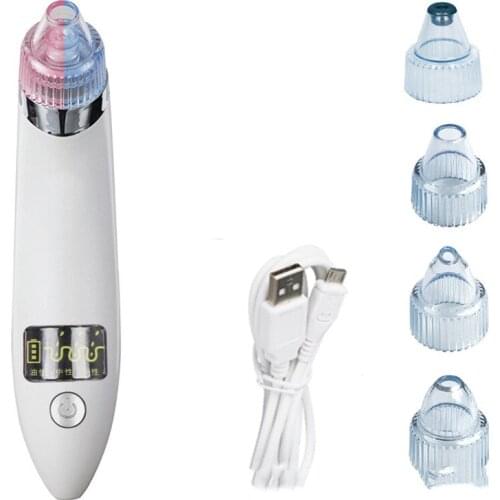 Blackhead remover,Skin Care Pore Vacuum Acne Pimple Removal Vacuum Suction Tool Facial Diamond Dermabrasion Machine Face Clean