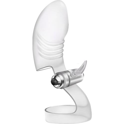 Delay Cocking Cage Ring Vibrating Sex Products Vibrator Delay Premature Ejaculation clitoris massager Lock Fine Adult products