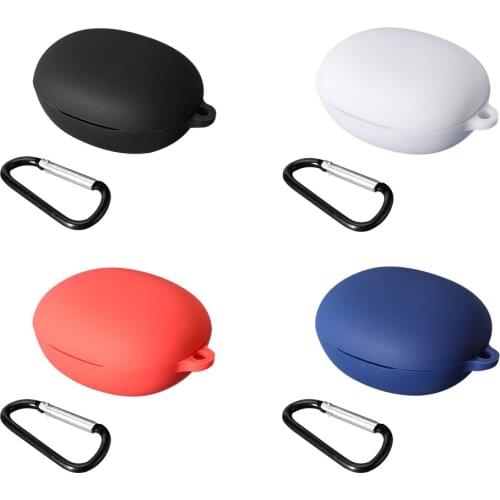 Protective Cover Silicone Case For realme Buds Q TWS Wireless Earphone Soft Washable Dust-proof Protector For Realme Buds Q