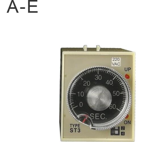 1 pcs good quality good price AC220V ST3PA-E/F/G time delay relay 220VAC off delay timer relay 8 pins off timer time CE got 2019