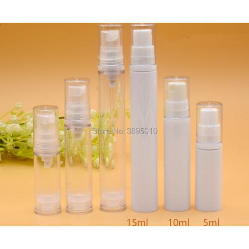 15ML 10ML 5ML Airless Pump Bottle Spray bottle Emtpy Perfume bottle Refillable bottle F965