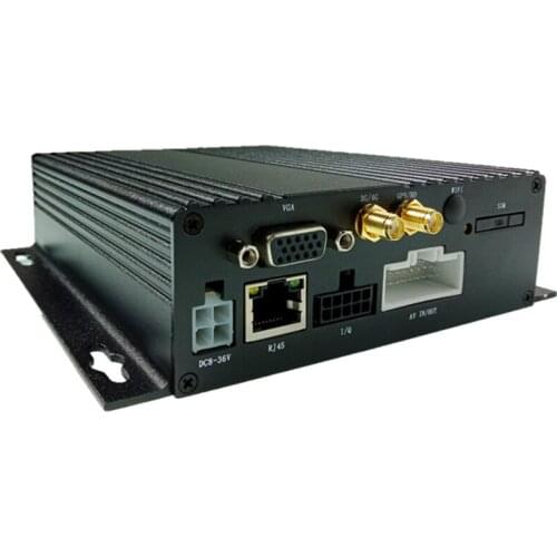 4 Channel DVR Security 1080P H.265 High-Definition GPS 4G Dual SD Card Bus Trucks MDvr