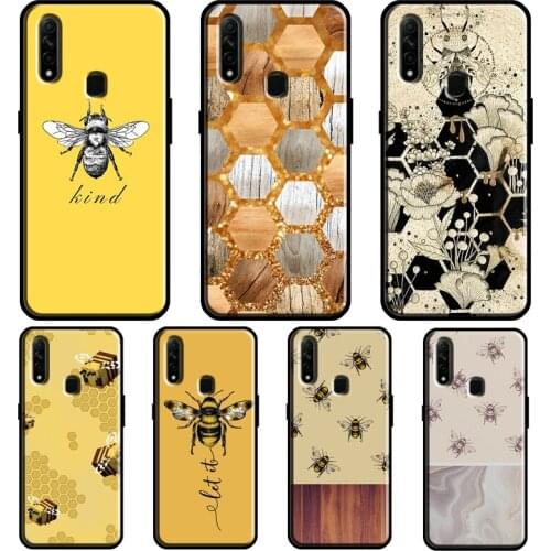 Bee Bumblebee For OPPO A15 A1K A3S A5S A52 A72 A91 A83 A93 Find X3 Pro Reno 2 Z A5 A9 A31 A53 2020 Case