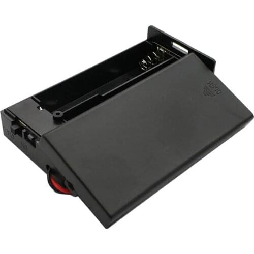 18650 Battery Storage Case 3.7V for 2x18650 Batteries Holder Box Container with 2 Slots ON/OFF Switch