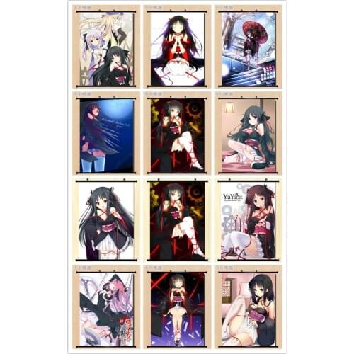 Coscase Anime Decorative Pictures Mashin-Doru wa Kizutsukanai Unbreakable Machine-Doll Yaya & Frey Home Decor Wall Scroll Poster