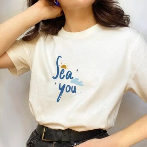 LLYGE Women's T-shirts With Inscriptions