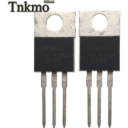 10PCS IRFB4127PBF TO-220 IRFB4127 TO220 FB4127 4127 MOS FET N-channel 76A 200V New and original