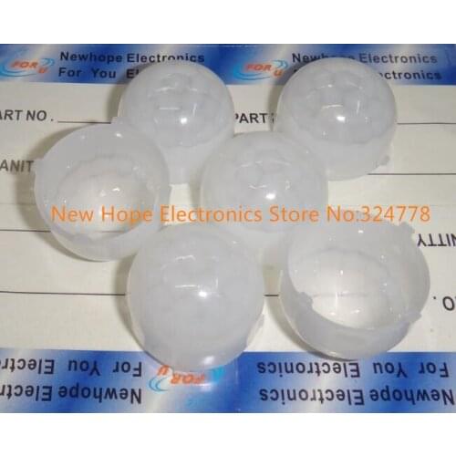 Human infrared sensor angle lens 8003-1 buckle snap directly on the PCB without adjusting the focus