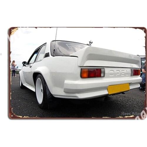 Opel Ascona I400 Metal Signs Wall Cave Living Room Designing Plaques Tin sign Posters