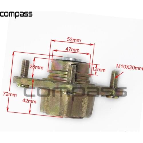 Front Wheel Brake Disc Hub for Chinese 150CC 200CC 250CC ATV JinLing EGL Kangdi Taotao Sunl Quad