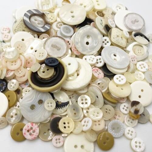 Mix size 50 Gram DIY Making Hand Knitting dolls clothing Buttons Resin Promotions Mixed Sewing Scrapbook PT221