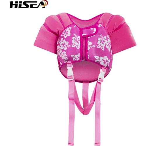 Hisea 1-8Y Baby Swim Vest Life Jacket Kids Surfing Rafting Boating Fishing Infant Toddler Children Swimming Accessories 2018 DCO