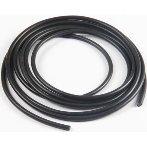 1M Fluorine Rubber Cord Black O Ring Anti Oil Seal Gasket Dia 2mm 3mm 4mm 5mm 6mm 7mm 8mm 10mm