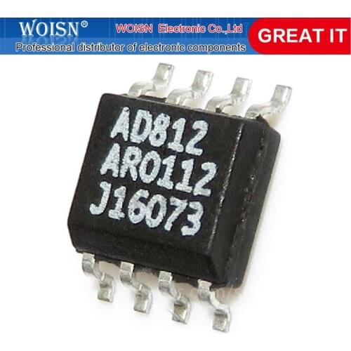 10PCS AD812ARZ AD812 SOP8 SOP AD812AR SMD new original In Stock