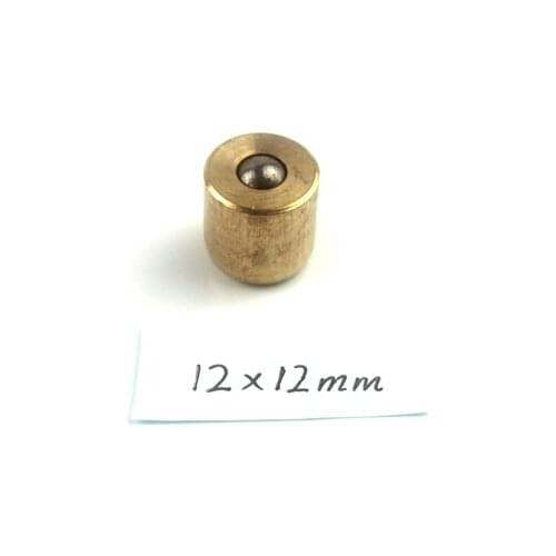 20PCS 12x12mm Press fit ball oiler Brass Push Button oiler for Gas Engine Motor Oil Grease oil cup