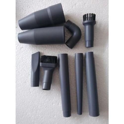 32mm or 35mm universal vacuum cleaner accessories multi function 9 pieces plastic nozzle set