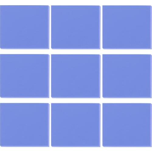 9Pcs 30x30x2mm Thermal Pad Cooling Silicone Pad GPU/CPU/RAM Heatsink DIY Cooling SYSTEM Conductive Silicone Pad