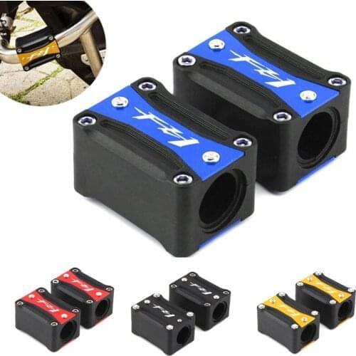 BYSPRINT 1 pair Engine Crash Bar Protection Cover Bumper Guard Block Motorcycle Accessories For Yamaha FZ1 fz1 All Years