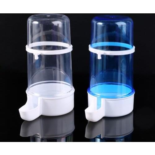 Automatic Bird Feeder Hamster Parrot Dispenser Water Feeding Drinking Food Bowl