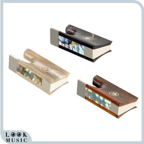 BOWORK Bow Frog High Quality Ox Horn Violin Bow Frog 3/4-4/4 Violin Parts New