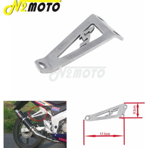 Motorcycle Muffler Pipe Holder For Suzuki GSXR 600 750 GSX-R 1000 Yamaha Kawasaki ZX6R ZX9R 1998-2006 Exhaust Hanger Brackets