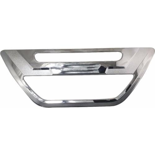For HILUX REVO 2015-2018 Chrome Rear Trunk Door Handle Bowl Tailgate Boot Cover Trim Insert Tail Gate Kit Molding Car Styling