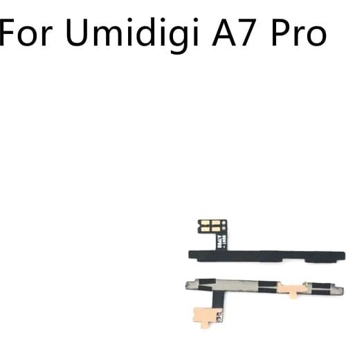 UMIDIGI A7 Pro New Power On Off Button+Volume Key Flex Cable FPC For UMIDIGI A7 Pro Helio P23 MT6763T 6.3" 2340x1080 Free Ship