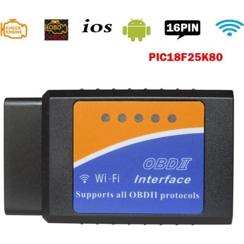 Best OBD2 Scanner WIFI ELM327 V1.5 Diagnostic Scanner for iOS/Android ELM 327 V 1.5 OBD 2 Diesel/petrol Car Diagnostic Tools