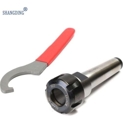 MT3 ER25 M12 Collet Chuck Holder Fixed CNC Milling Turning Tools + 1Pc Spanner Hot Sale