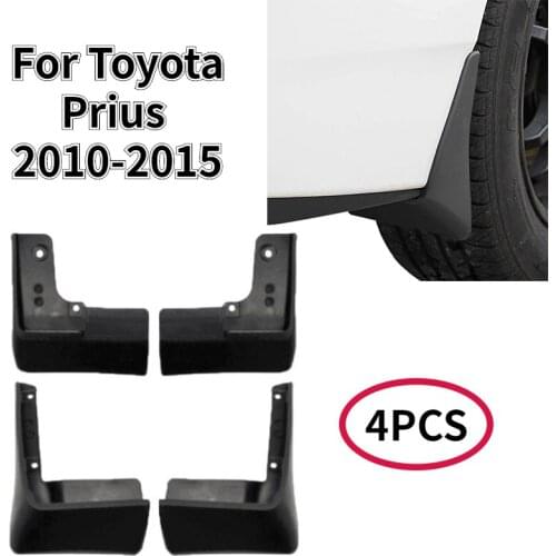 Mudflasp Mudguard Fender For Toyota Prius 2010-2015 Mud Flap Guard Splash Car Accessories Auto Styline Front Rear
