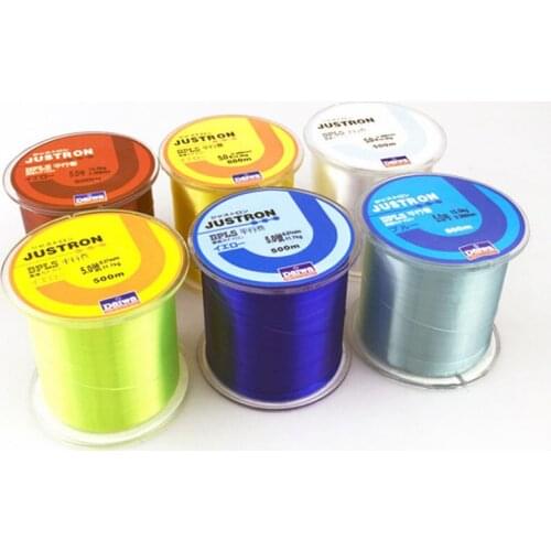 Daiwa 11 Colors Nylon Floating Line Japan Original Silk Lure Long-distance Fishing Line 500M Monofilament Line