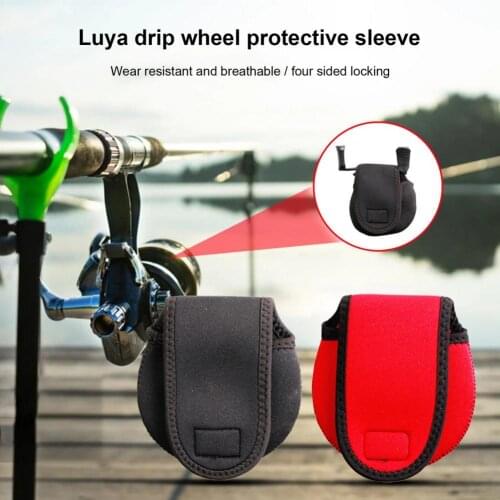 Portable Fishing Reel Bag Waterproof Protective Case Cover For Spinning Reel Baitcasting Reel Storage Bag Outdoor Fishing Bag