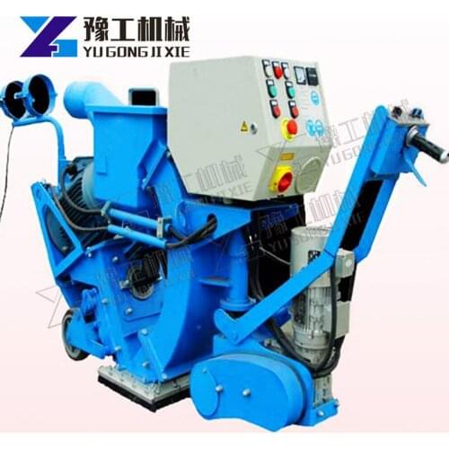 Portable shot blasting machine asphalt road paint remove machine for sale