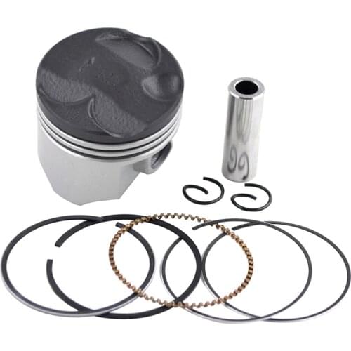 Bore Size STD ~+100 Motorcycle Piston & Piston Ring Kit For YAMAHA XC50 XC50D XC50H Vino BX50 CE50 NS50F Aerox