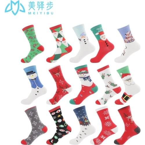 Christmas Socks 10 Pairs Per Set Fashion Sock Manufacturers Wholesale