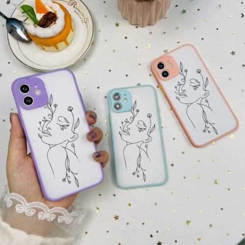 Feel Silicone Frame Case For Huawei P50 P40 lite P20 P30 Pro Plus 4G 5G Y7 Y6 Y9 Prime 2019 Mate 20 30 40 Matte Back Cover