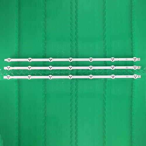 For LG 32inch LCD back light ( 6916L-1204A A1 )(- 1105A A1)(- 1437A B2)(- 1205A A2) 1set=3PCS 2PCS=7LED 1PCS8 LED