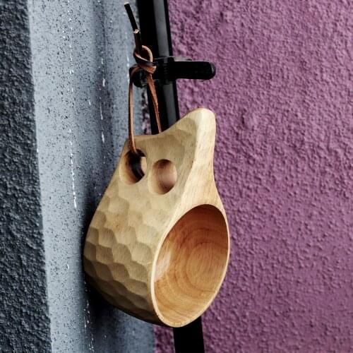 ULKNN Wooden Mugs China