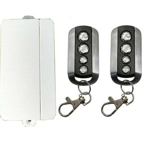 433MHz Universal Wireless Remote AC 85V 220V 250V 4CH rf Relay+Transmitter Remote Garage/Light/Fan/Home appliance Control switch