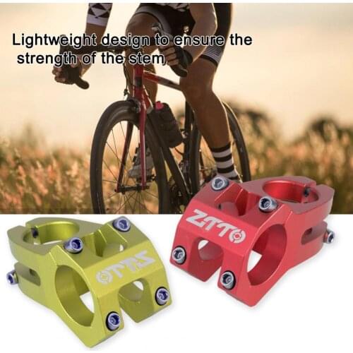 ZTTO 31.8mm 45mm Bicycle Stem High Hardness Easy to Install Aluminium Alloy Strong Downhill Short Stem for Cycling