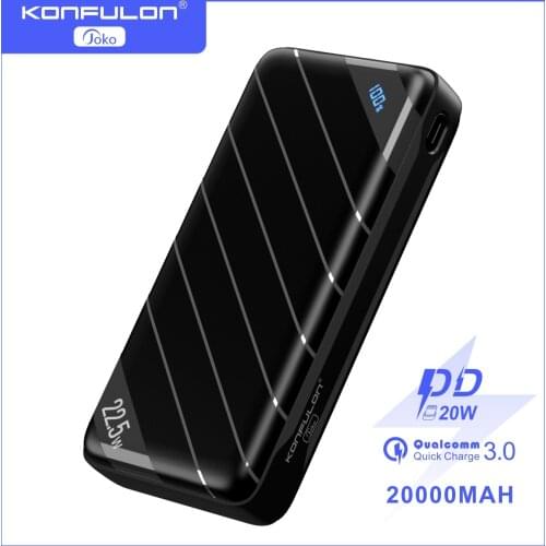 Power Bank 20000mAh QC PD 3.0 Fast Charging Powerbank 20000 mAh Portable External Battery Charger For iPhone Xiaomi Samsung